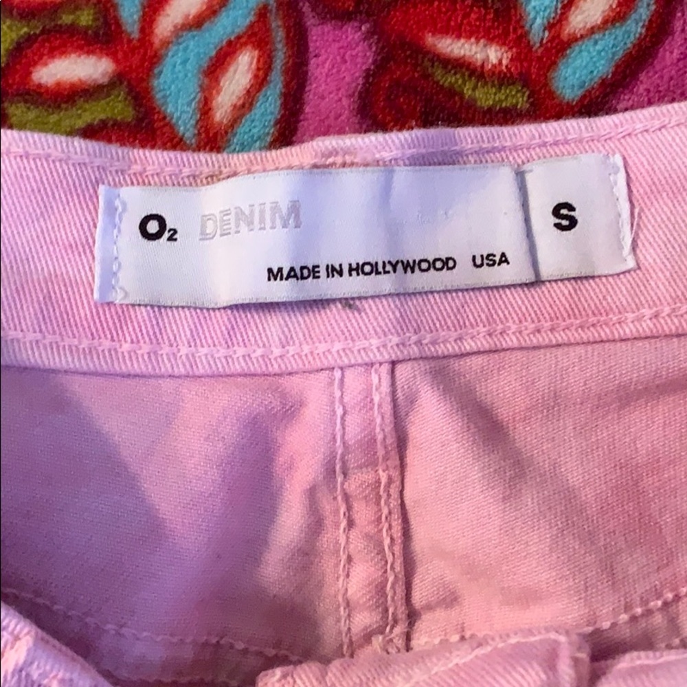 O2 denim tie dye shorts - Picture 3 of 3